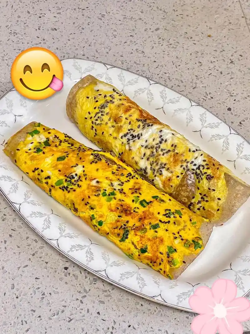 荞麦卷饼真的太好吃了91.全麦卷饼,无糖低脂真的好好吃93  - 抖音