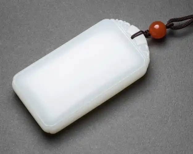 新疆和田玉籽料平安无事牌