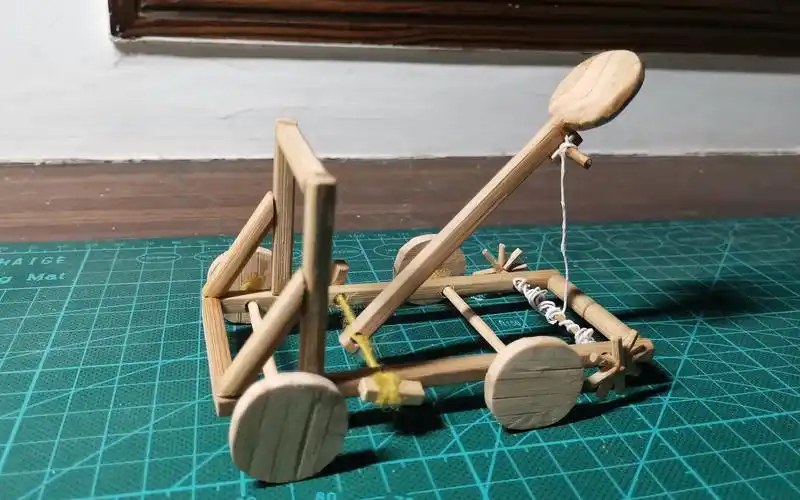制作一辆古代投石车
