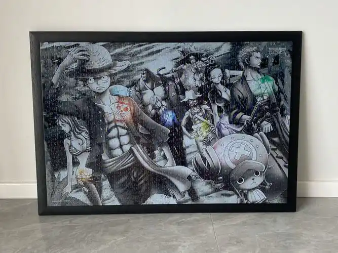 海贼王拼图黑白上岸