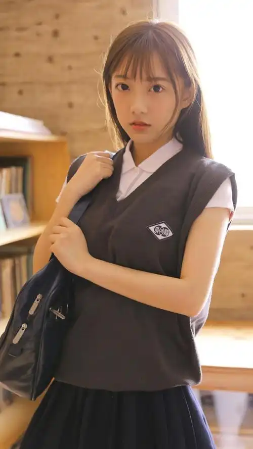 学生妹日系制服清纯迷人写真