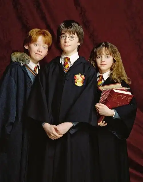 同款衣服哈利波特哈利波特衣服魔法袍围巾cos服装学院服袍子赫敏同款