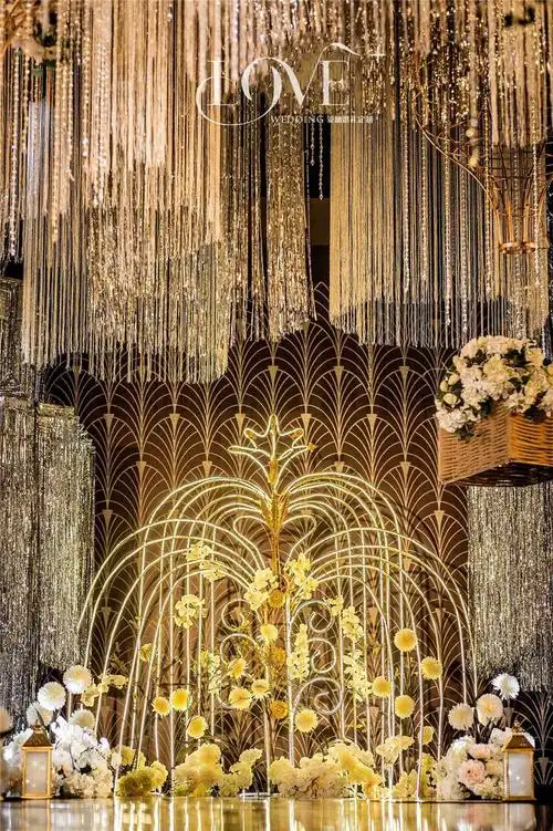 黑金奢华撞色主题奢华大气撞色