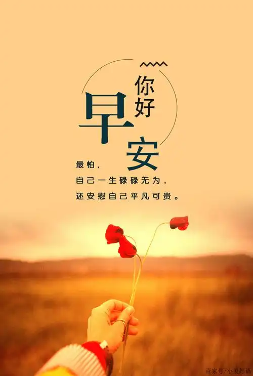 早安心语早安图片带字句子,早安心语简单一句话