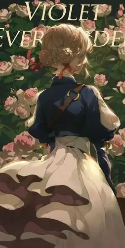 动漫壁纸赏析紫罗兰永恒花园