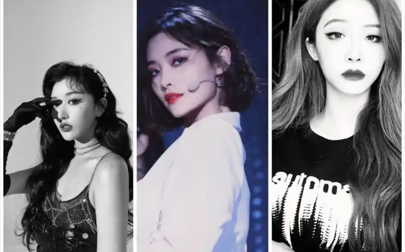 【the9】喻言×许佳琪×孔雪儿the9门面line.