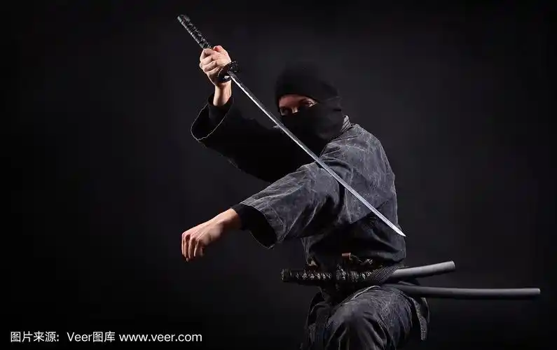 日本武士,忍者,注视镜头,和服,专业人员