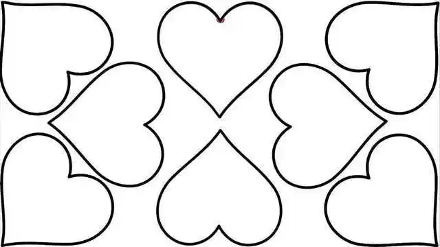 桃心图片贺卡爱心简笔画怎么画简笔画爱心手帐感恩节爱心翅膀简笔画