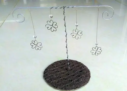 我的第二个用铁丝做的小手工,可以吗?