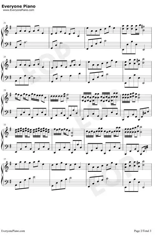 天地无霜钢琴谱_杨紫邓伦_香蜜沉沉烬如霜主题曲-明明简谱网