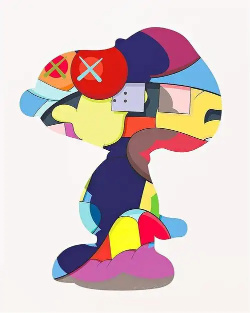 三月的上海,让我们一起迎接"最害羞"的kaws!