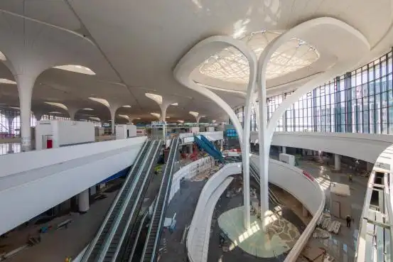 0高差高铁换乘萧山机场t4航站楼亚运前正式投入运营