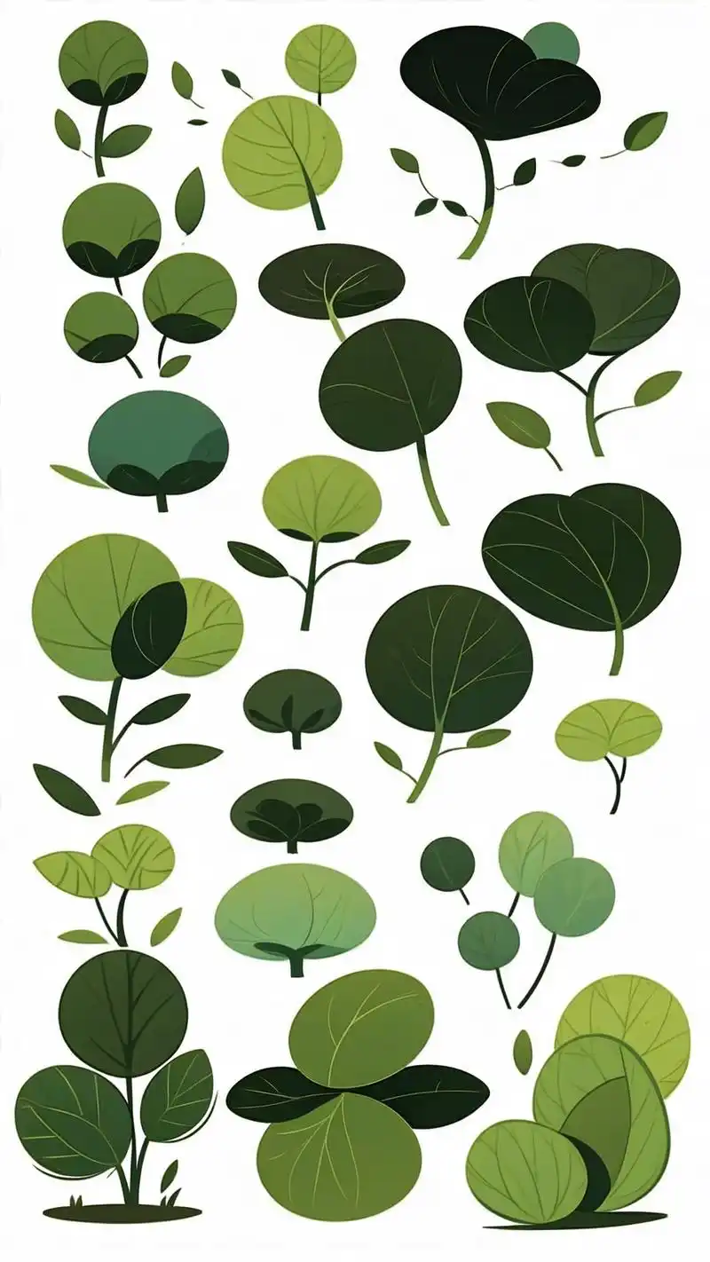 9195那就快来看看这些超萌的植物卡通图片吧!