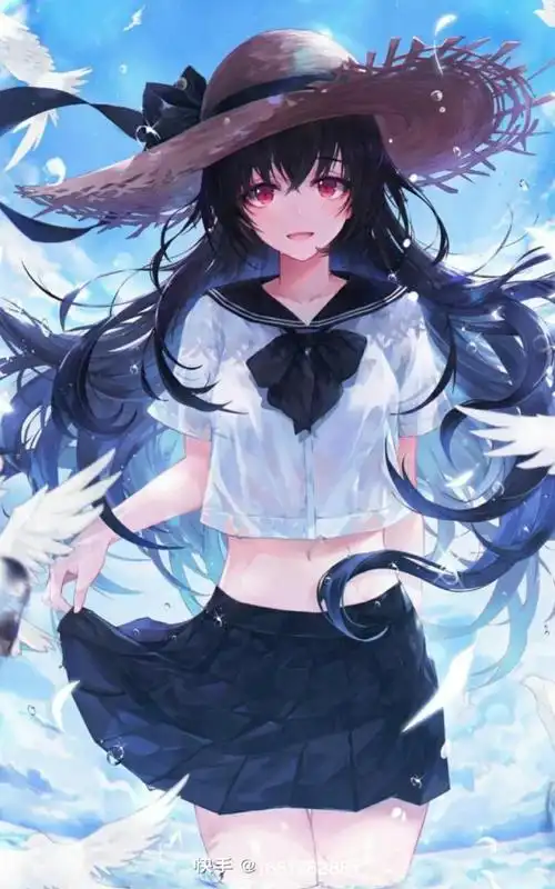 73.蓝色系二次元壁纸