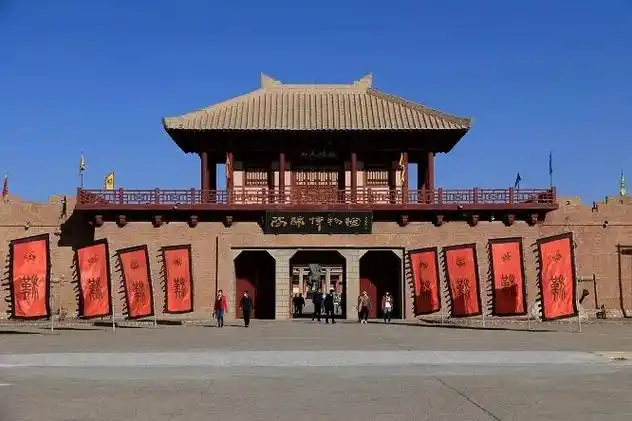 阳关博物馆.(图片来源:新华网)