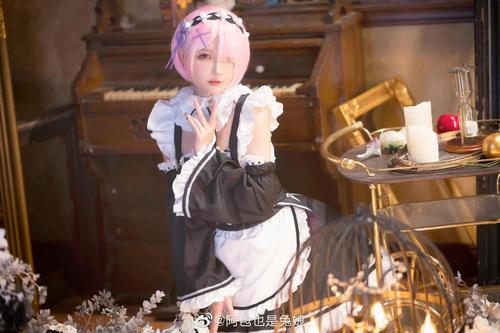 从零开始异世界生活拉姆雷姆女仆装cos服全套蕾姆cosplay女 现货