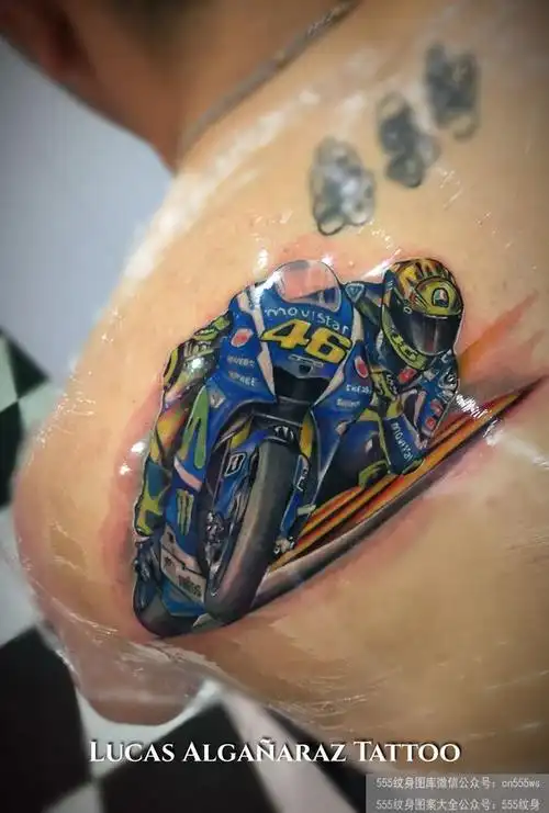 机车主题 哈雷 哈雷纹身图案大全图片