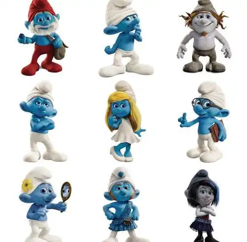 蓝精灵中的主要人物有哪些?