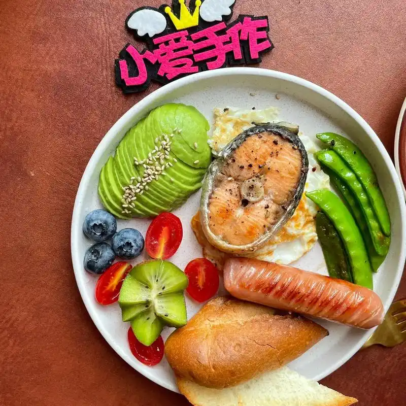 96减脂早餐.早安#美好的一天从清晨开始 #自律遇见更好的自 - 抖音