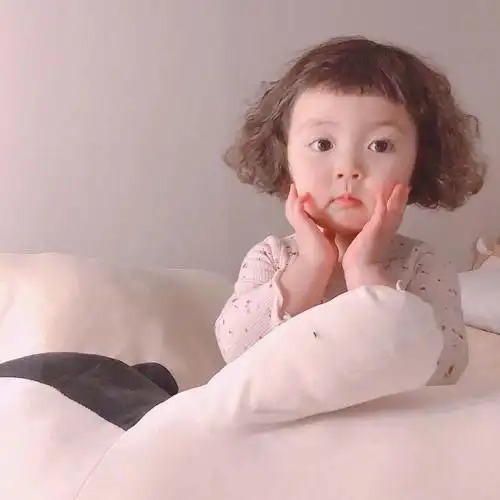 头像丨萌娃罗熙纯图片无字