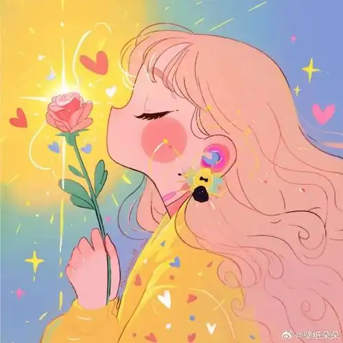 流金好运女生头像