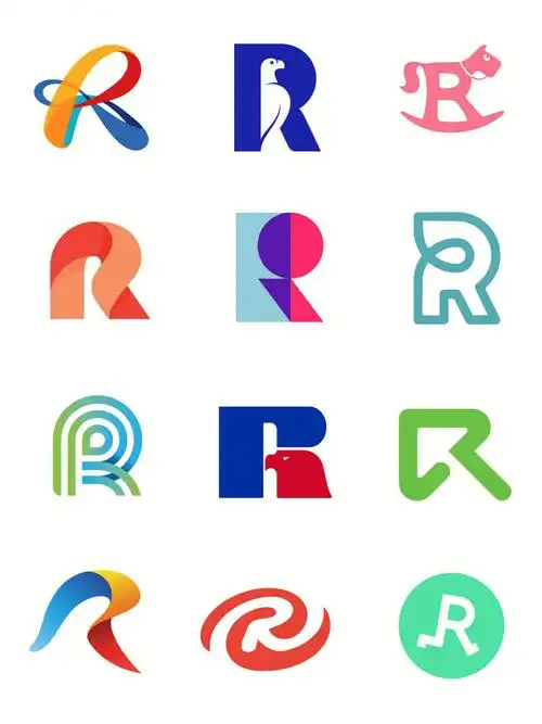字母r logo设计,商标设计创意灵感分享