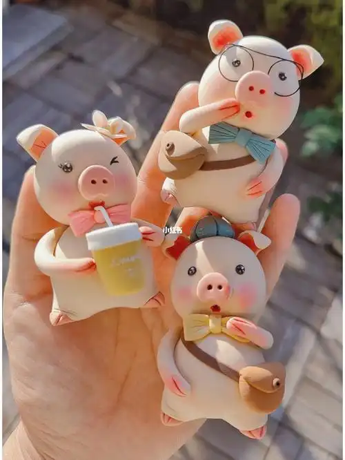 超轻黏土 / 三只小猪手办95