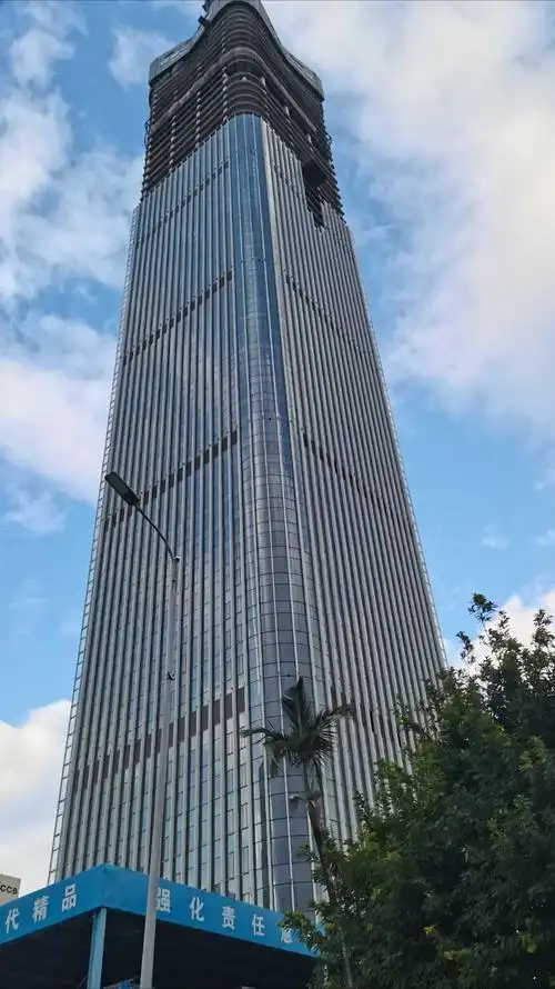 高333米深圳在建摩天楼城建云启大厦预计2023年建成