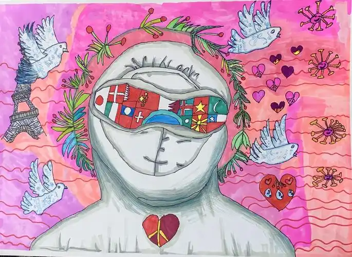 其它 2020--2021年度和平海报,一二三等奖获奖作品展示 写美篇一等奖