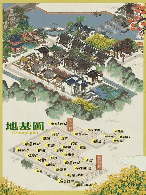 78徽州府奚氏家祠布局三升四松香制墨世家