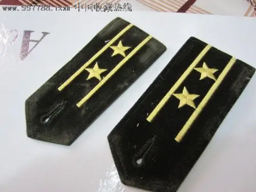肩章87款--软,陆*夏装肩章,中校