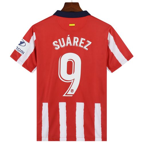 马德里竞技20-21赛季主客场足球队服马体会西甲苏亚雷斯马竞球衣