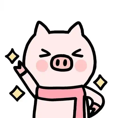 超萌猪头像可爱卡通,卡通猪猪头像