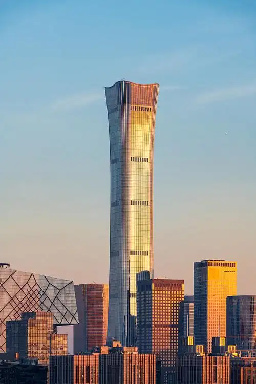 北京中央电视台总部大楼—正版高清下载,购买_视觉中国图片素材中心