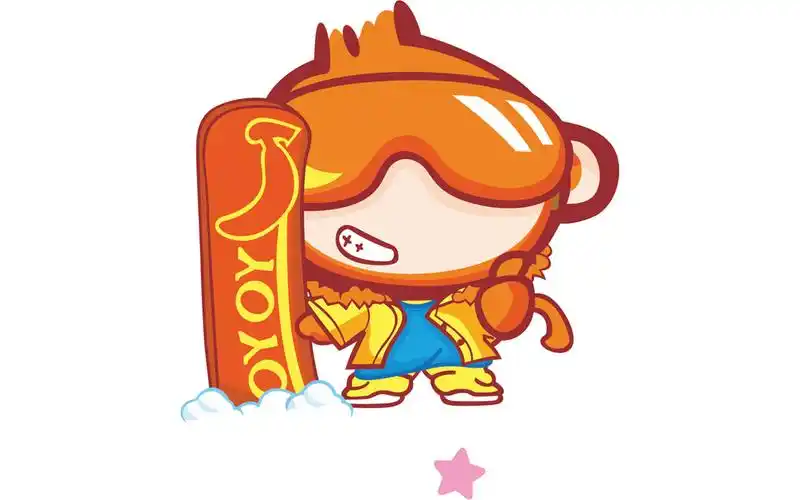 可爱猴子图片电脑桌面壁纸1_卡通动漫_壁纸下载_美桌网