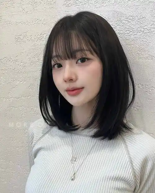 最值得尝试的女发:瘦脸微扣锁骨发,让你挑不出毛病_发型_女性_脸型