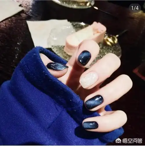 有什么蓝色系的美甲推荐?-惠修网