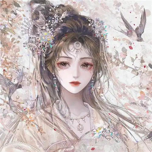 头像古风女生唯美仙气 绝美超有仙气的古风女头图片_女生动漫头像_头