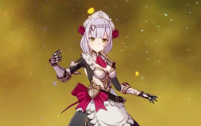 【原神/2.5/诺艾尔】狐人配色紫金高达