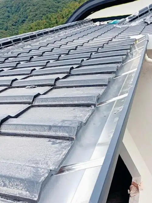 专业生产及销售成品铝合金天沟雨水槽,屋檐排水槽,别墅房屋檐沟排水