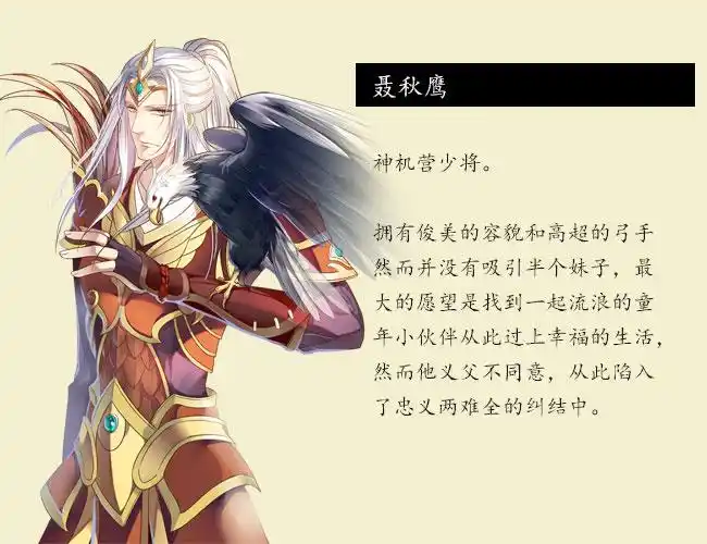 漫画《倩女幽魂》角色——聂秋鹰