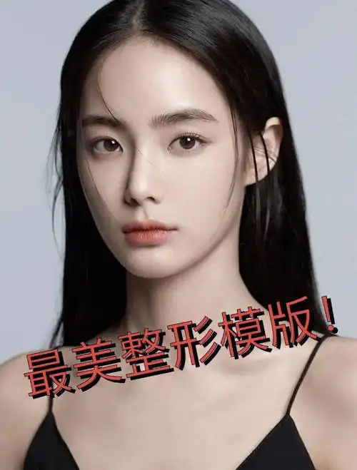 明星最火整形模板这颜值你爱了吗
