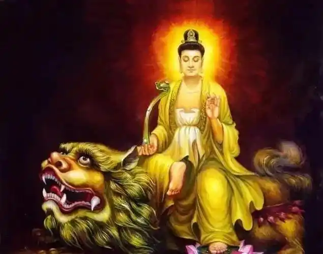 文殊菩萨道场五台山传为文殊菩萨显灵说法的道场,居中国四大佛教圣地