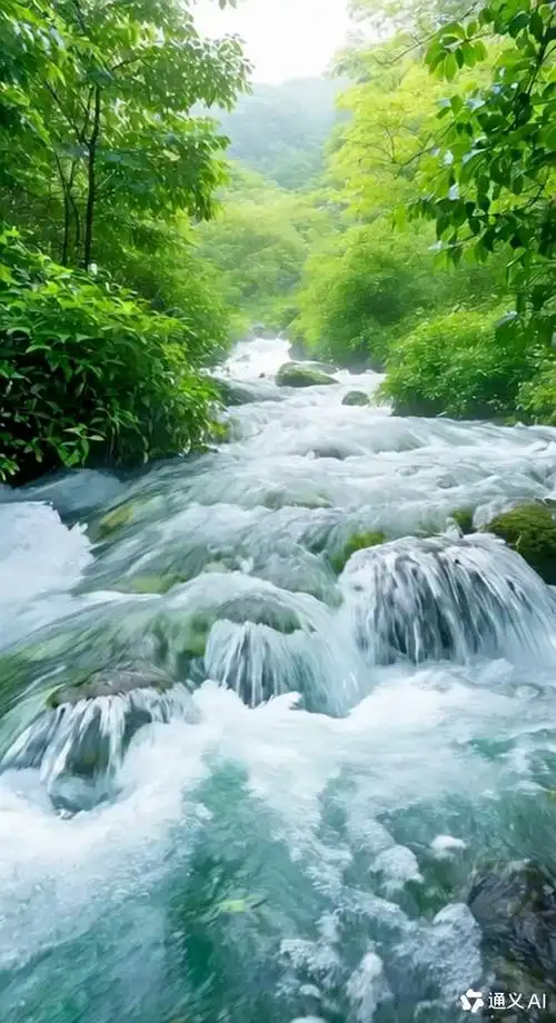 小河流水潺潺,清静凉爽的伏天,还是很让人向往的好去处.你喜欢