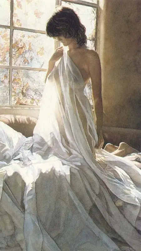 美国现实主义水彩画家:steve hanks 作品选 - 元艺考
