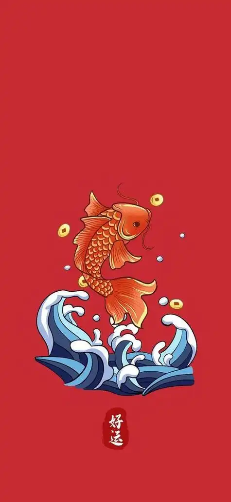 锦鲤的寓意和象征寓意是吉祥,如意,好运气,健康,幸福,自古以来受到