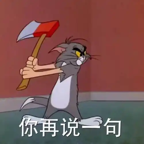 你再说一遍猫和老鼠猫和老鼠一遍再说表情