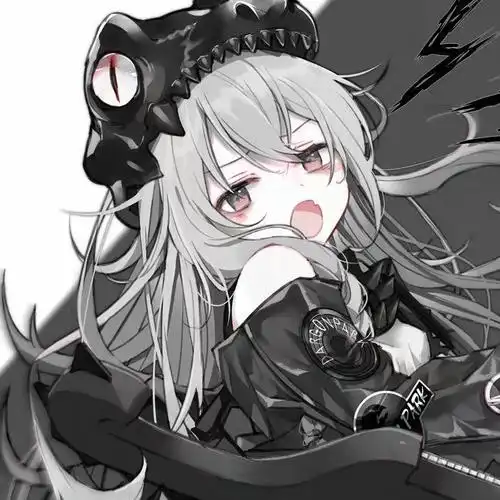 微信qq动漫可爱霸气丧女生头像