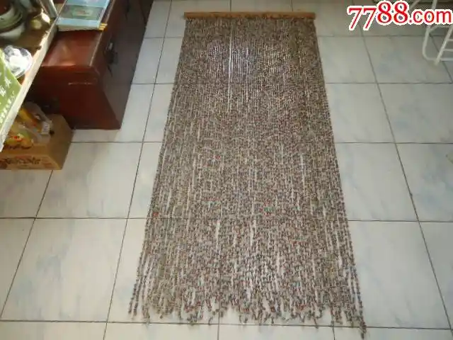 七八十年代的老草珠子门帘