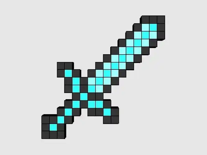 我的世界钻石剑